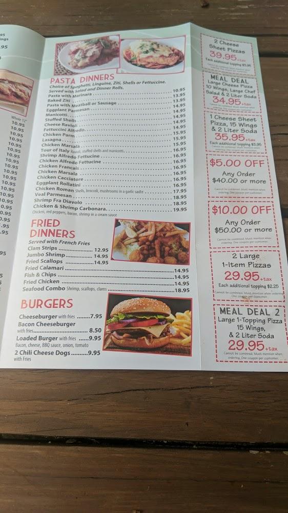Geno's Pizzeria Menu image 2