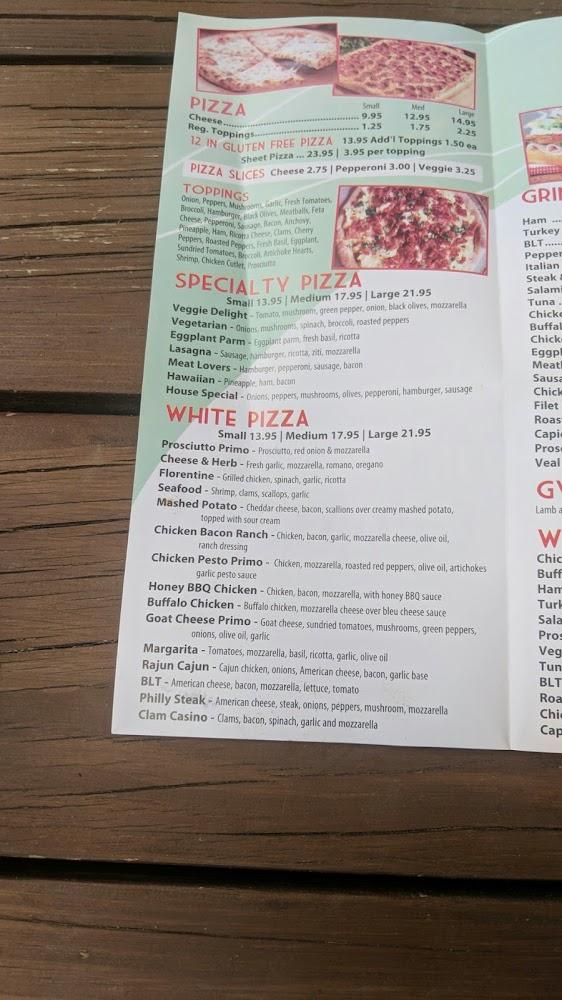Geno's Pizzeria Menu image 3